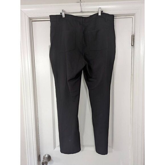 Talbots Heritage 5 Pocket Pants women's size 16 black workwear office stretch - Picture 4 of 6